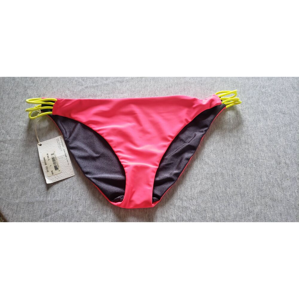 BASTA SURF HOT PINK REVERSIBLE BIKINI BOTTOM NWT